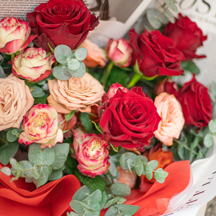 Emily in Paris Red Roses Bouquet | Bloom District Vietnam